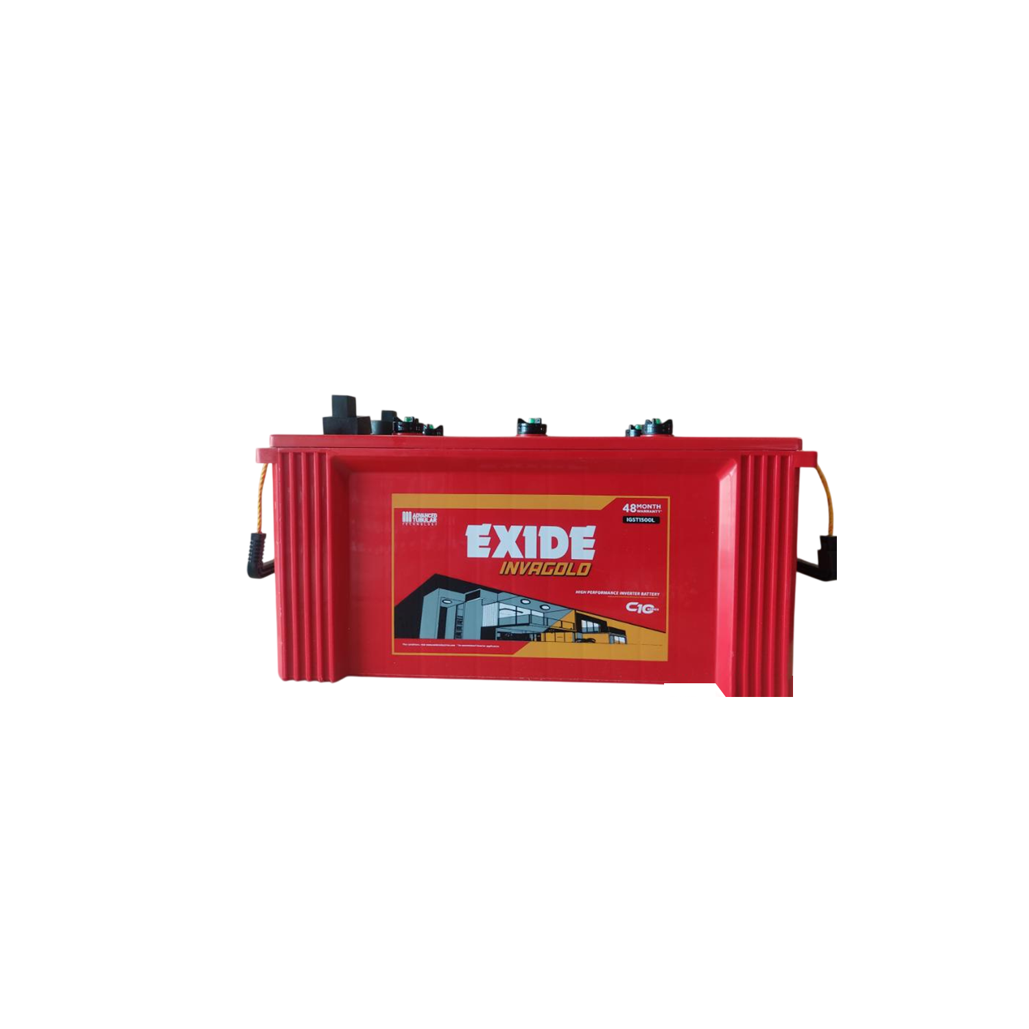 Exide 150Ah Short Tubular Battery- Invagold