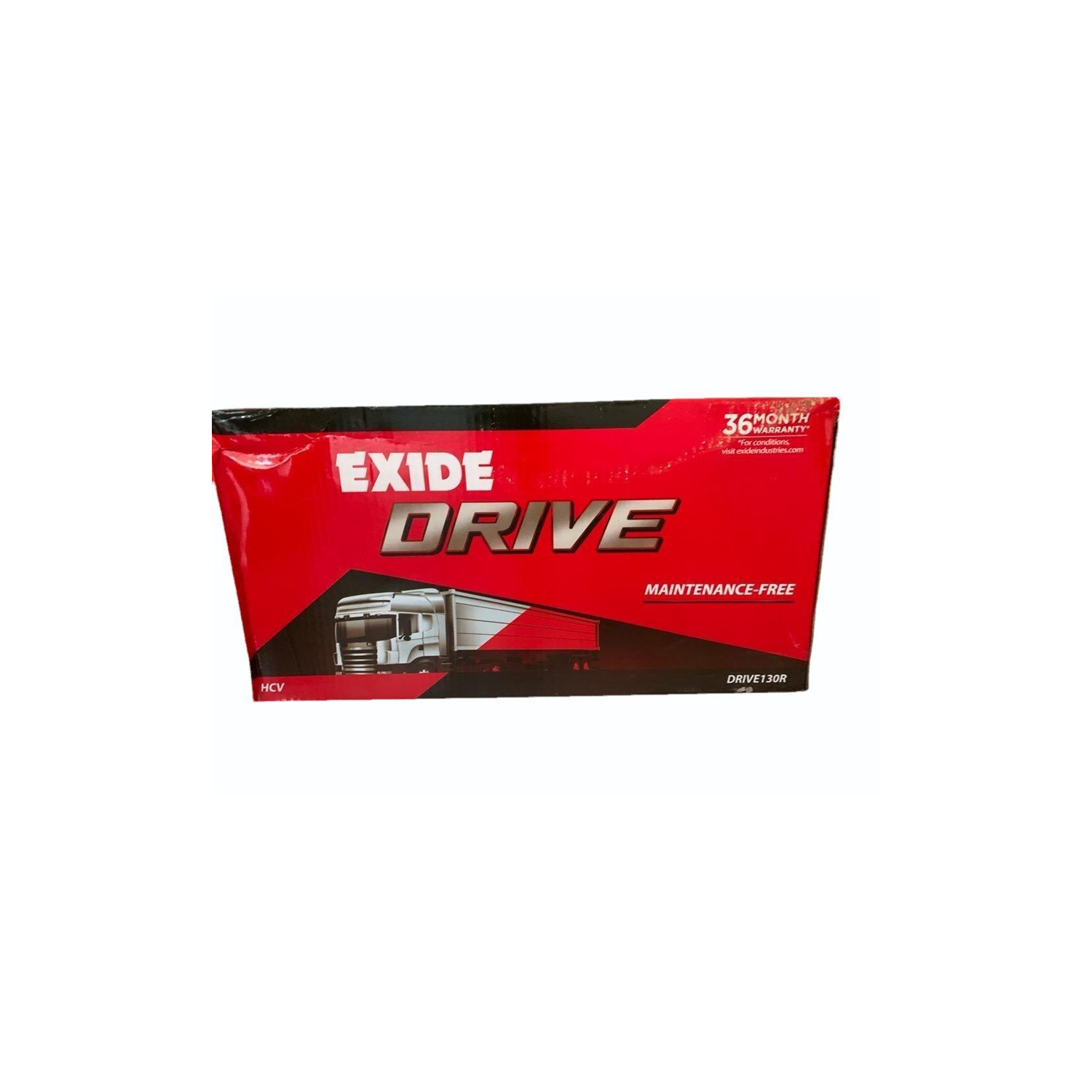 Exide Drive 130Ah Battery- Automotive
