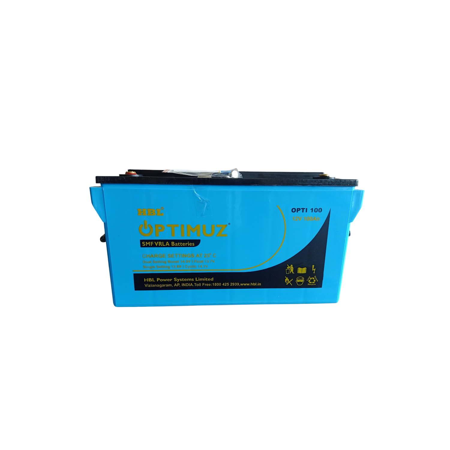 HBL SMF 100 Ah Battery