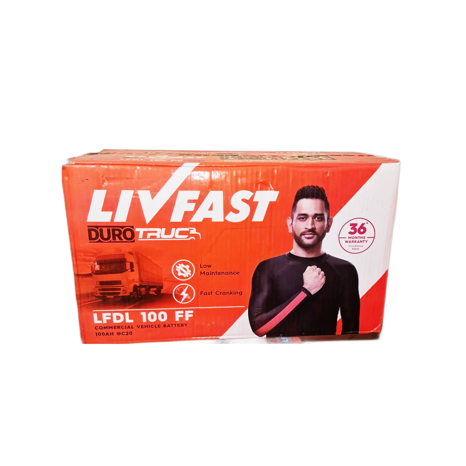 Livfast 100Ah Automotive Battery- DuroTruc