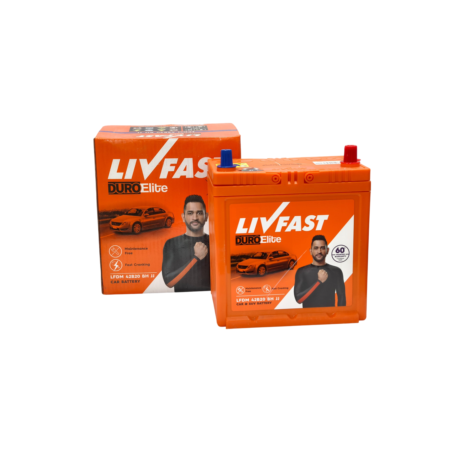 Livfast 40Ah BH Battery - Duro Elite