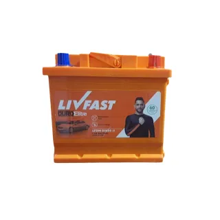 Livfast 50Ah DIN Automotive Battery