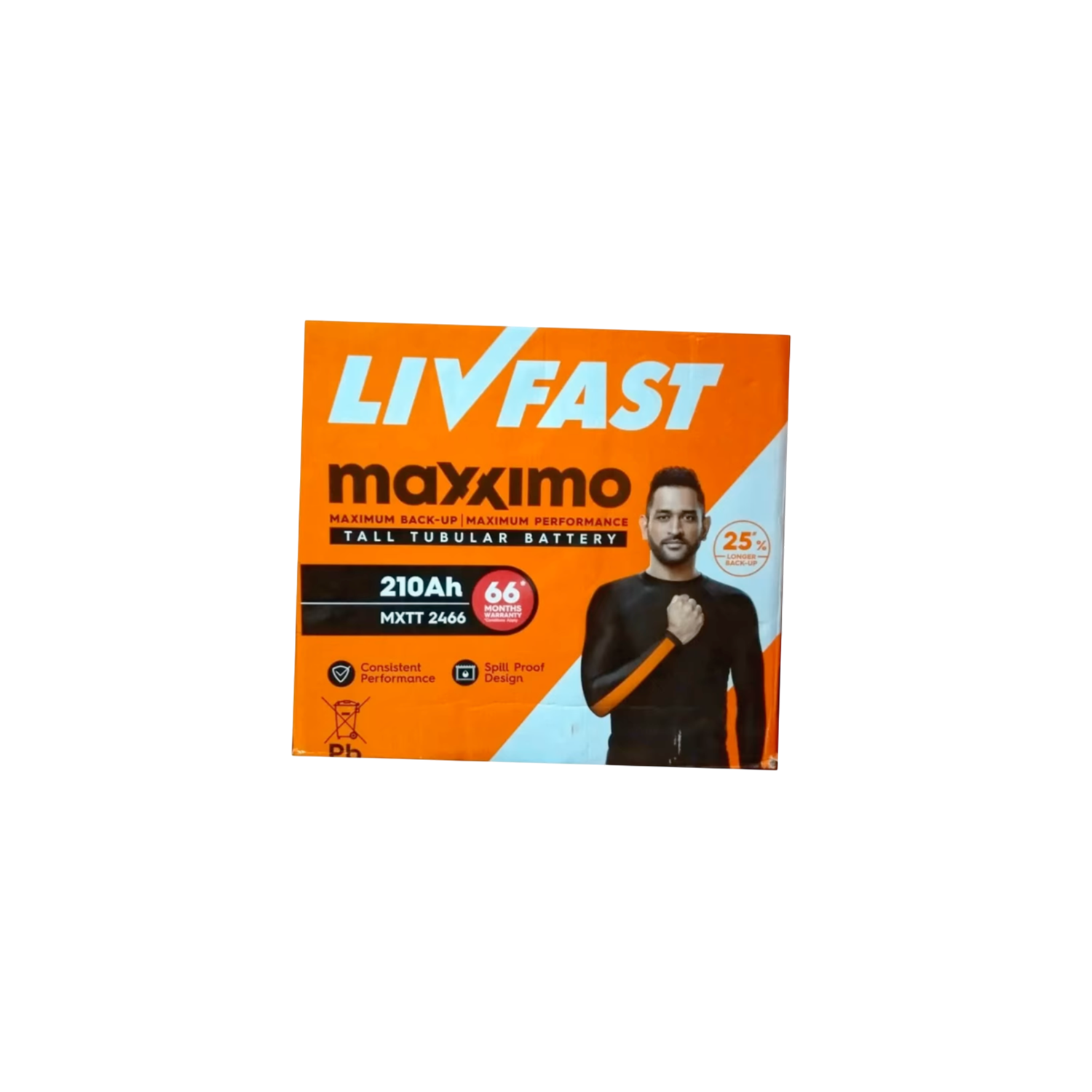Livfast Tubular Battery 210 Ah- MXTT 2466