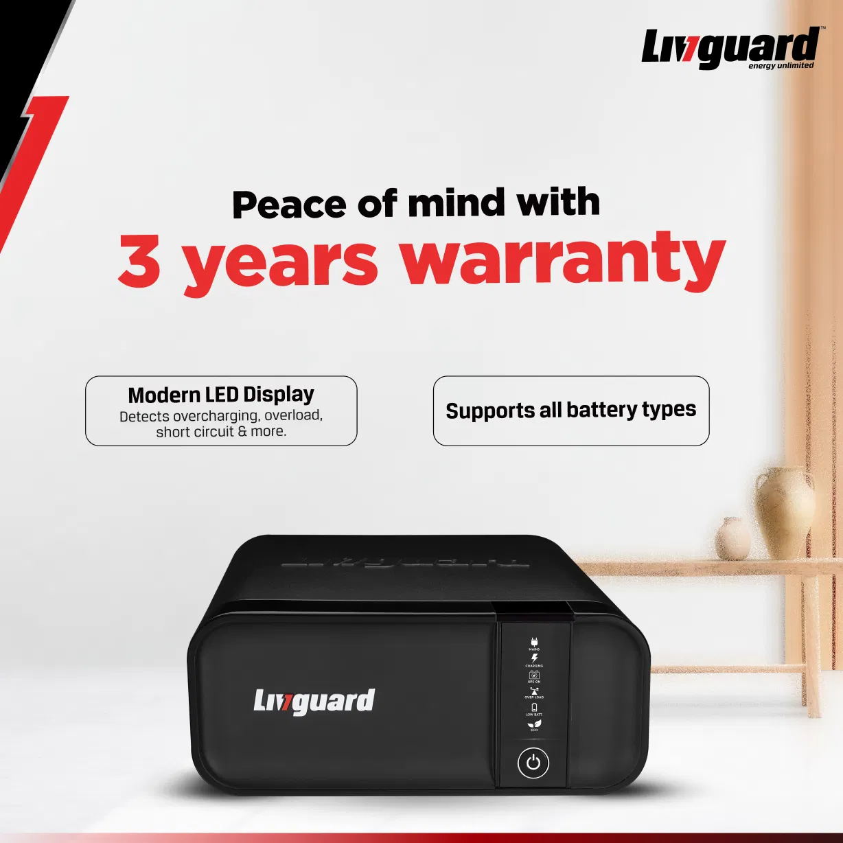 Livguard 900 Home UPS- LGS900