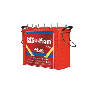 Sukam 220Ah Tubular Battery- Sumo Series