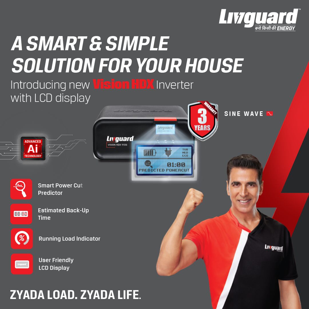 Livguard 1100i Vision Hdx Home UPS