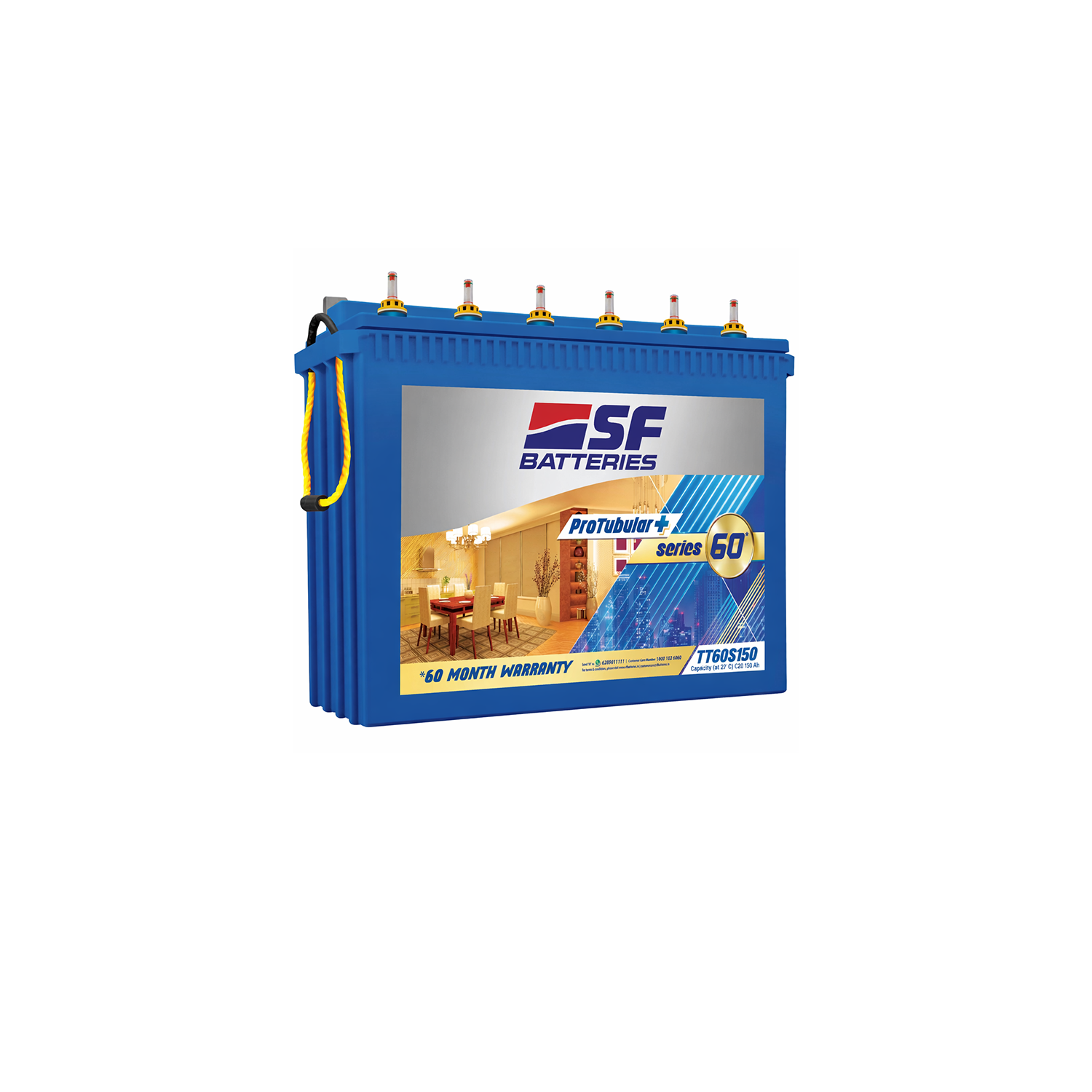 SF 150Ah Tubular Battery- TT60S150